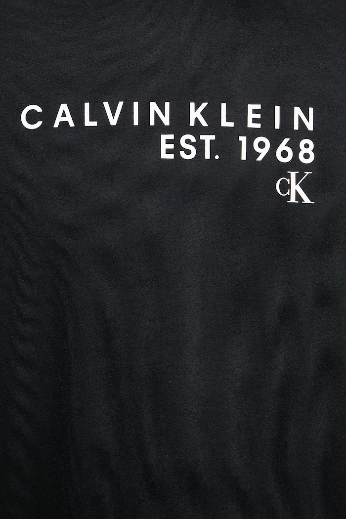Calvin Klein Jeans tricou pentru bărbați, din bumbac LV04RF800G negru