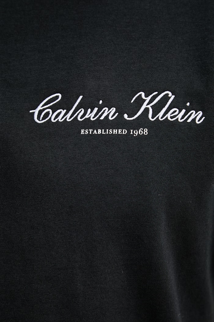 Calvin Klein Jeans tričko pánske bavlnené LV04RF822G čierna