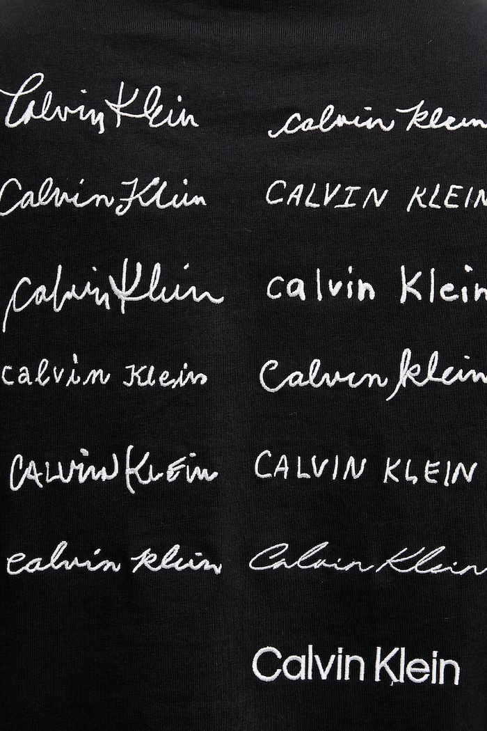 Calvin Klein Jeans tricou pentru bărbați, din bumbac LV04RE828G negru