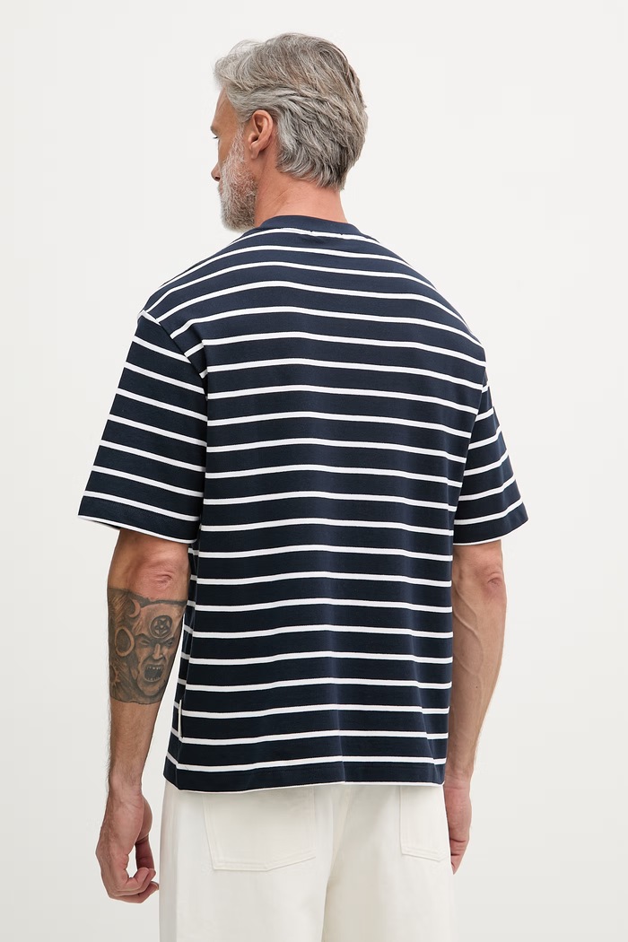 Îmbrăcăminte Calvin Klein Jeans tricou pentru bărbați, din bumbac LV04RF204G bleumarin