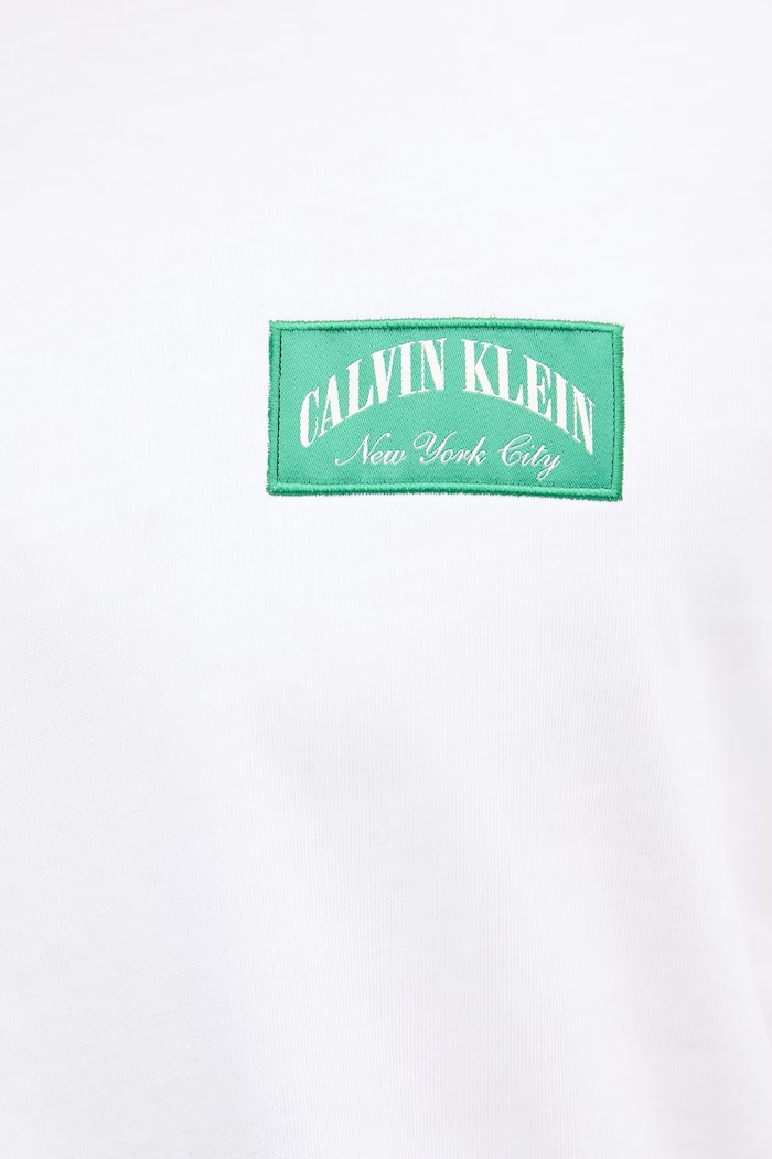 Calvin Klein Jeans tričko pánske bavlnené LV04RF294G biela