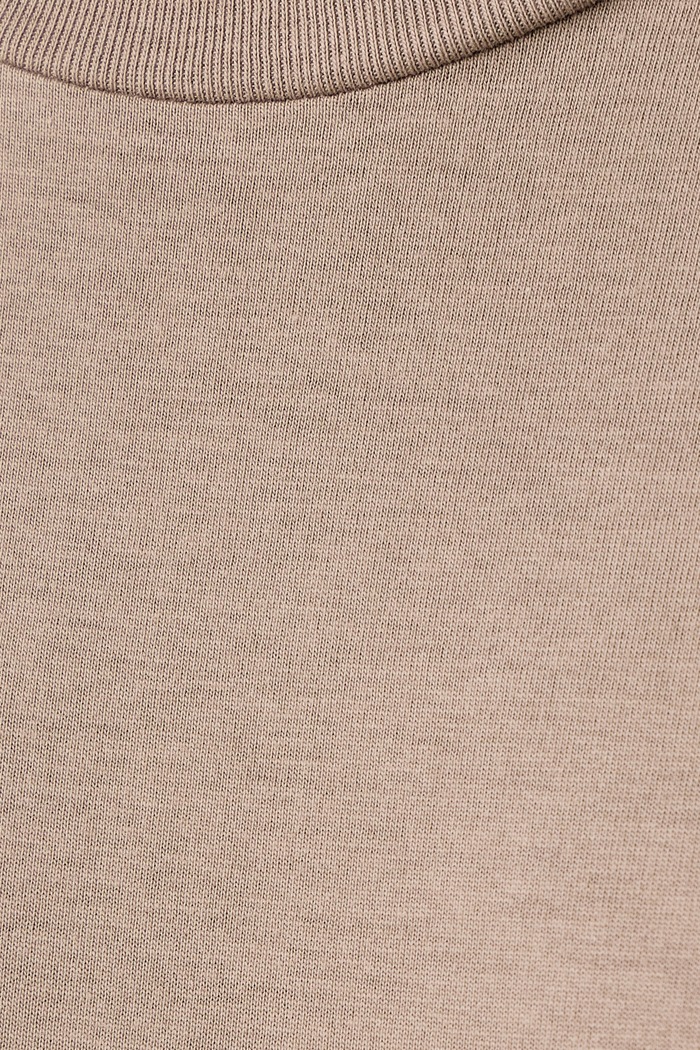 United Colors of Benetton T-shirt męski bawełniany beżowy 3H3WU10BJ
