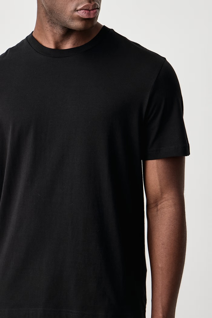 Odzież United Colors of Benetton T-shirt męski bawełniany 3H3WU10BJ czarny