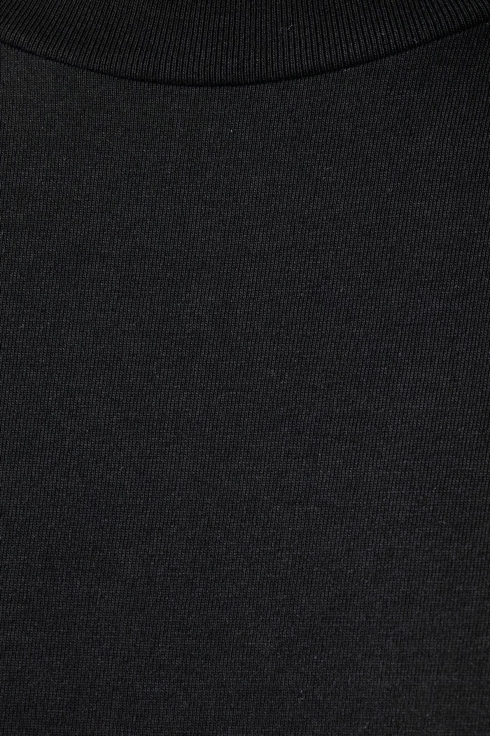 T-shirt męski bawełniany United Colors of Benetton 3H3WU10BJ czarny