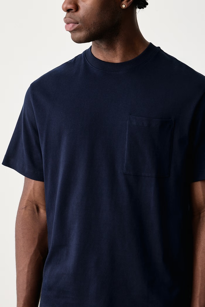 Tricou pentru bărbați din bumbac United Colors of Benetton 3MI5U10BO bleumarin