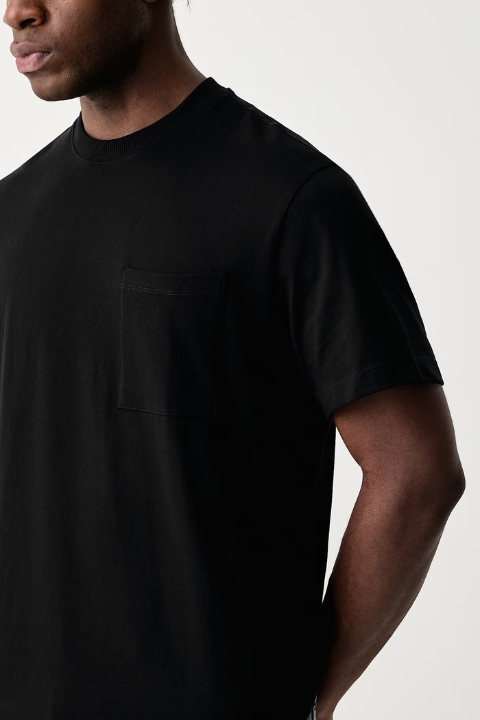 United Colors of Benetton T-shirt męski bawełniany czarny 3MI5U10BO