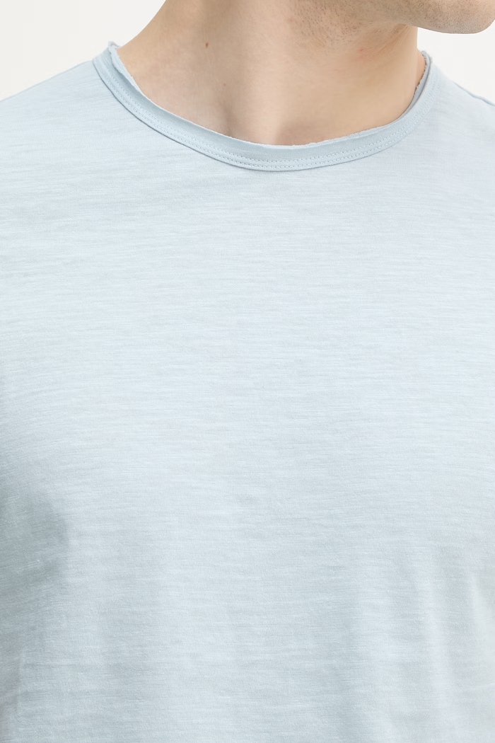United Colors of Benetton t-shirt męski bawełniany 3N78U10C2 niebieski
