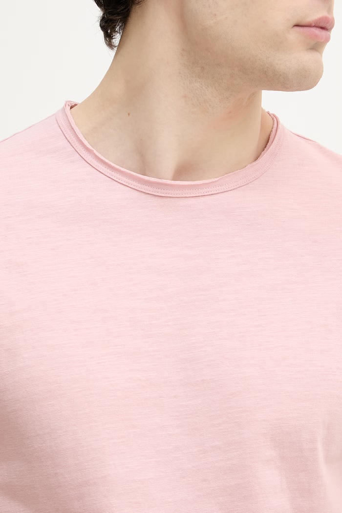 United Colors of Benetton tricou bărbătesc din bumbac 3N78U10C2 roz