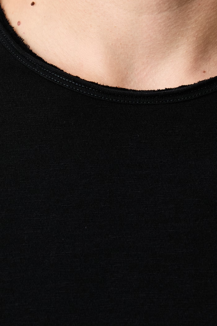 Tricou pentru bărbați din bumbac United Colors of Benetton negru 3N78U10C2