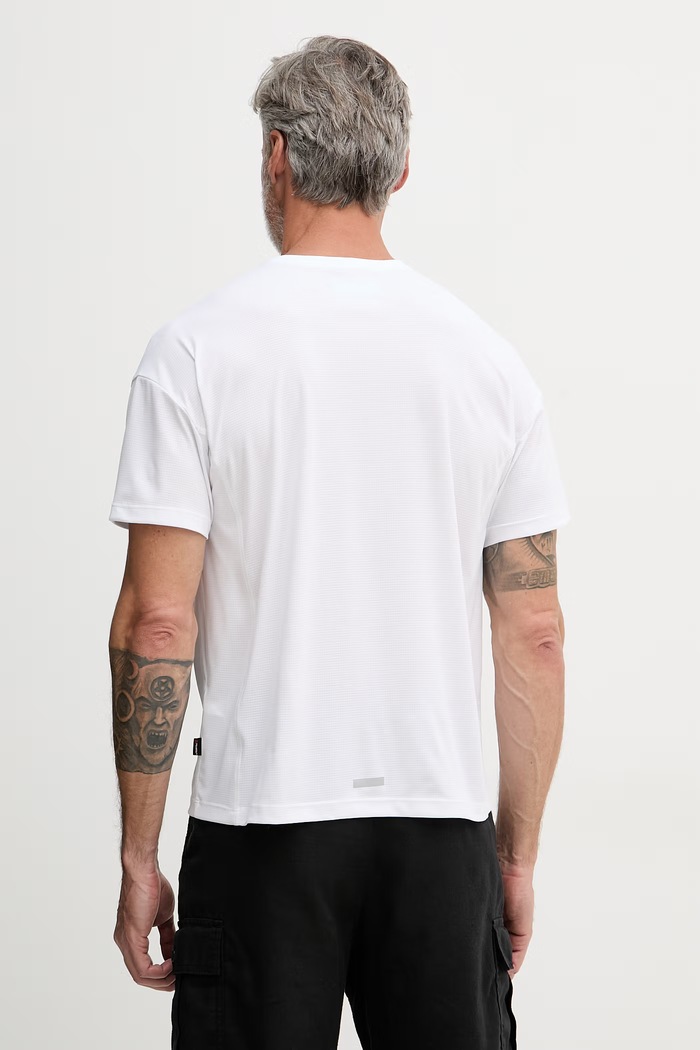 Oblečenie United Colors of Benetton tričko pánske 3PIEU10BS biela
