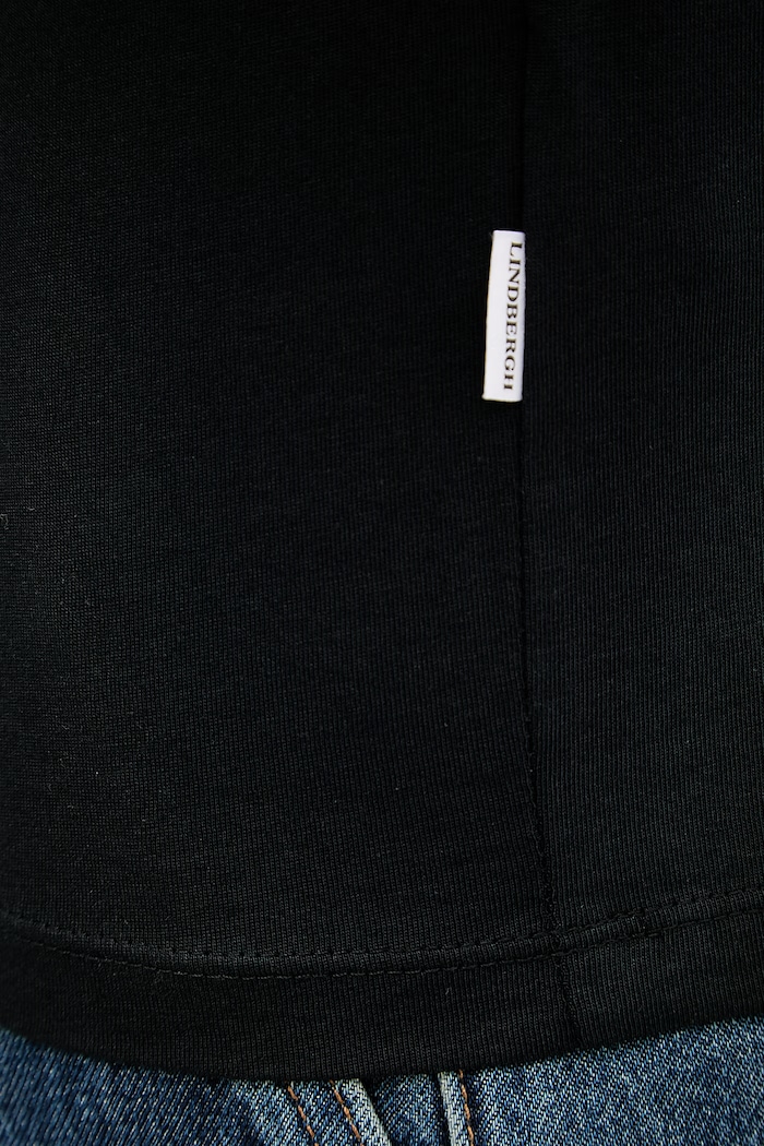 Lindbergh tricou pentru bărbați din bumbac 30.410010 negru