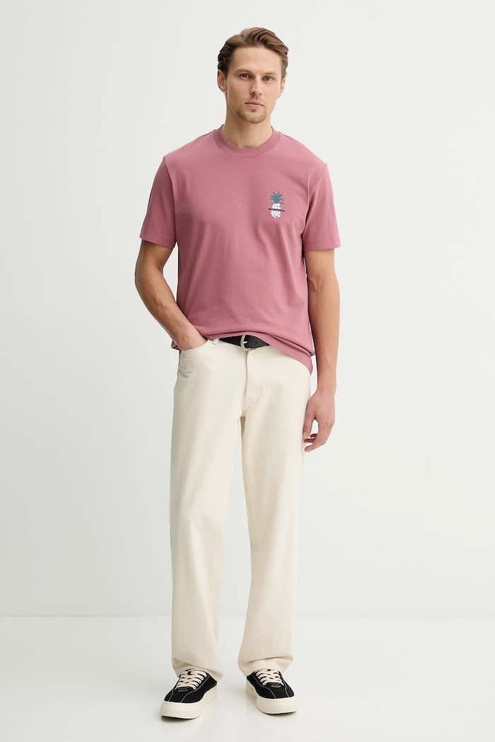 Marc O'Polo tricou din bumbac 5000008133 roz SS26