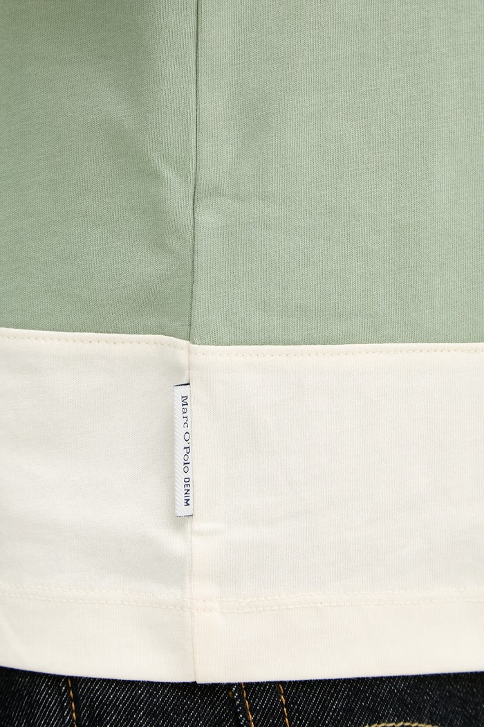 Marc O'Polo tricou basic pentru bărbați, din bumbac 5000008266 verde