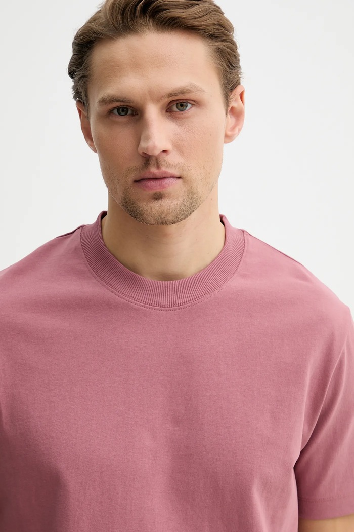 Marc O'Polo tricou din bumbac roz 5000009647