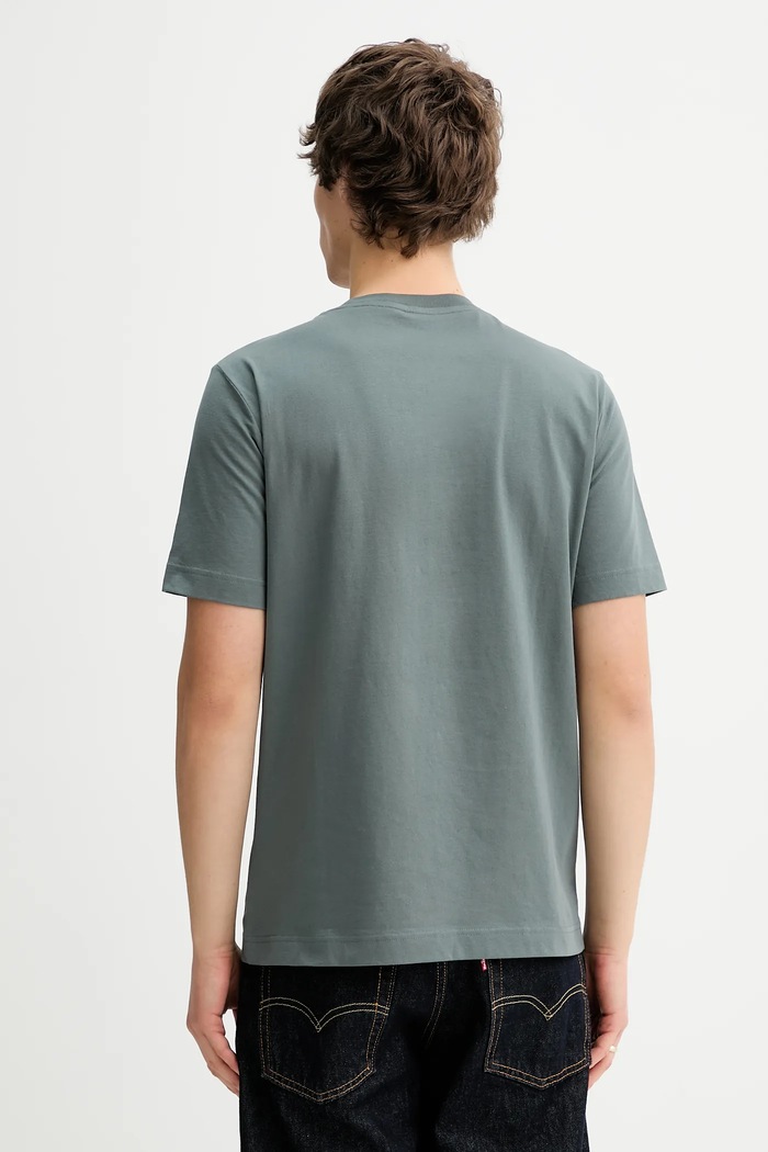 Îmbrăcăminte Marc O'Polo tricou din bumbac 5000012682 verde