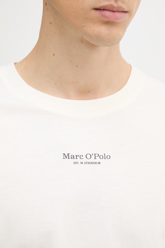 Marc O'Polo tričko pánske bavlnené 5000012689 béžová