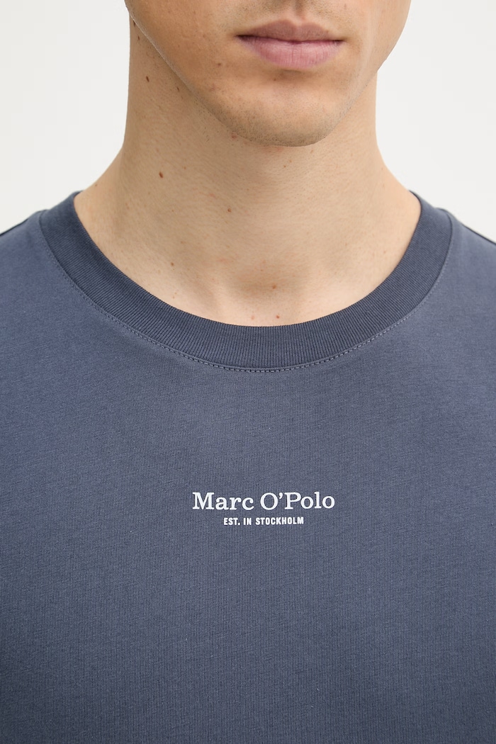 Marc O'Polo tričko pánske bavlnené 5000012689 tmavomodrá
