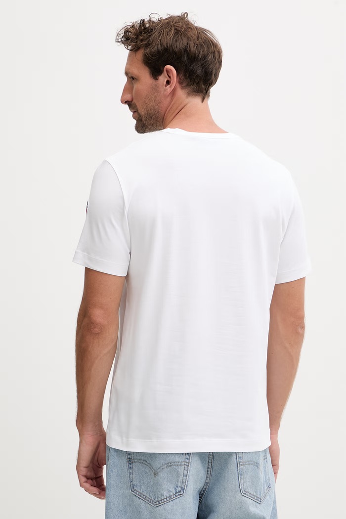 Oblečenie Fusalp tričko pánske RIVIERE III H2112 biela