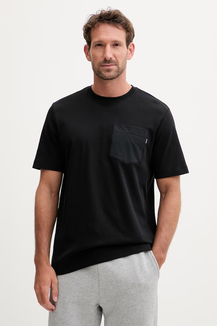 Fusalp tricou pentru bărbați, din bumbac TYLERR negru H2113