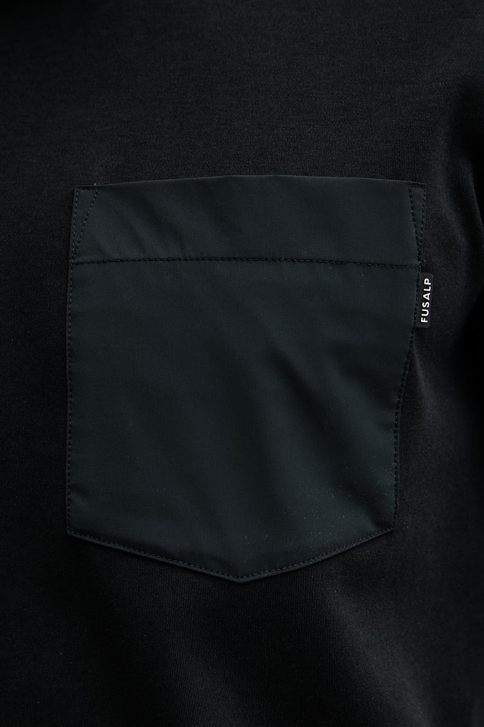 Fusalp tricou pentru bărbați, din bumbac TYLERR H2113 negru