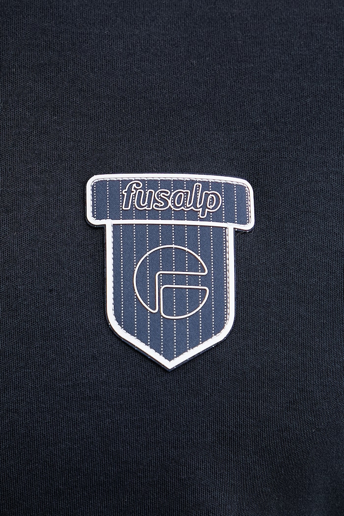 Fusalp tricou pentru bărbați, din bumbac TYLO ANIM J2123 bleumarin