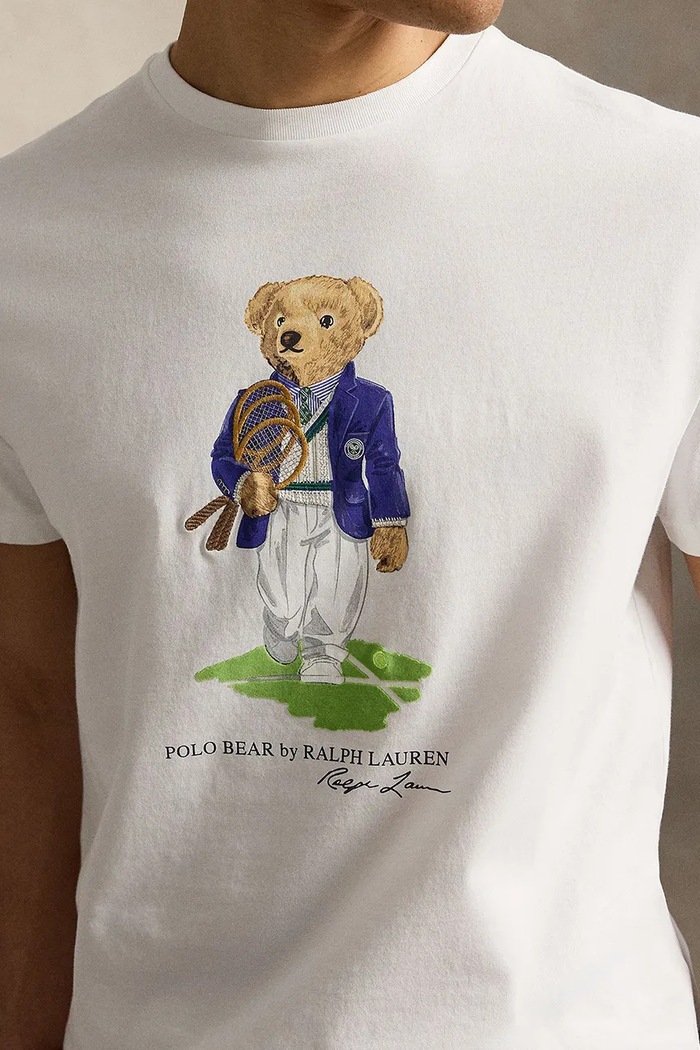 Polo Ralph Lauren T-shirt męski bawełniany biały 710B16069