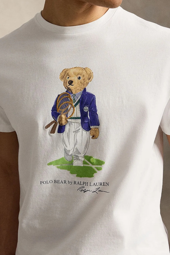 Polo Ralph Lauren T-shirt męski bawełniany biały 710B16069