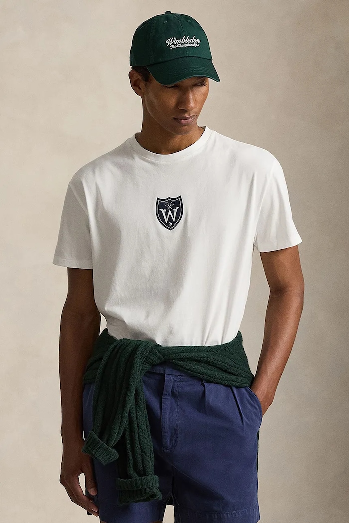Polo Ralph Lauren T-shirt męski bawełniany biały 710B16076