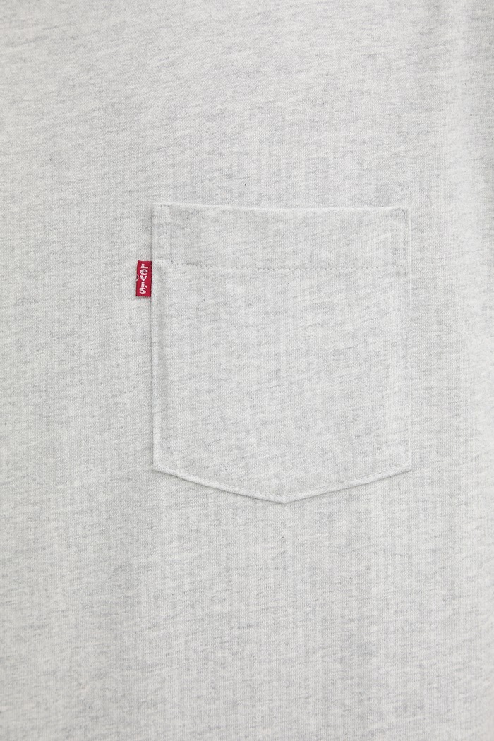 Levi's tricou din bumbac HALF SLV PKT 005OB.0002 gri