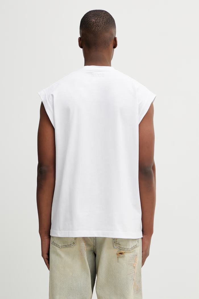 Одежда Vetements Cross Logo топ из хлопка для мужчин ME76TR175W белый