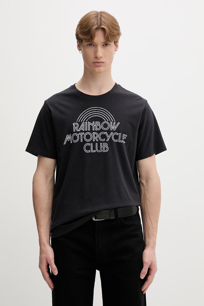 Levi's tričko pánske bavlnené COMMUNITY TEE x PRIDE čierna 24671.0048