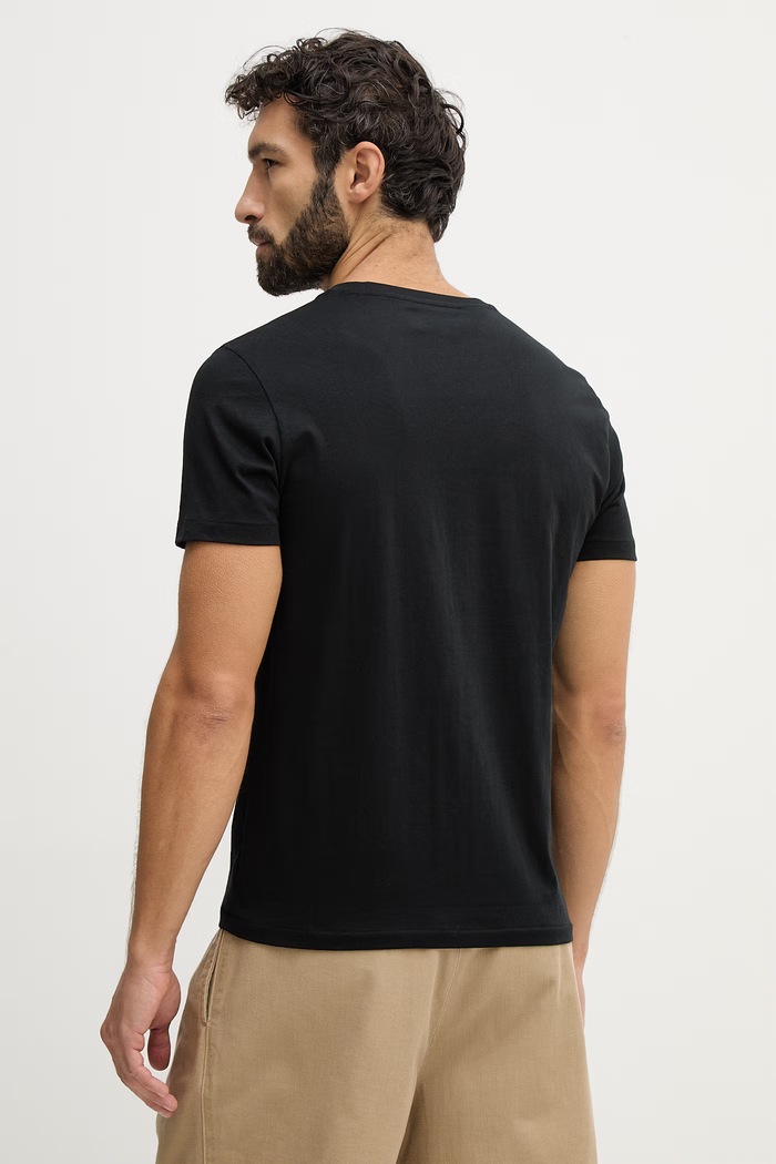 Oblečenie Bavlnené tričko Polo Ralph Lauren 714844756 čierna