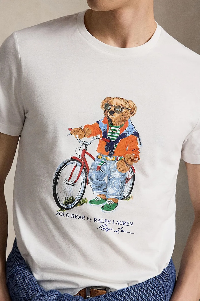 Bavlněné tričko Polo Ralph Lauren bílá 710B16612