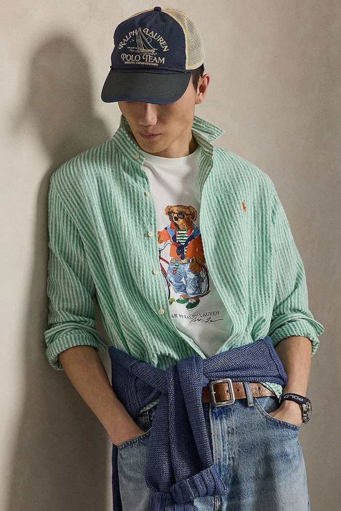 Bavlněné tričko Polo Ralph Lauren 710B16612 bílá