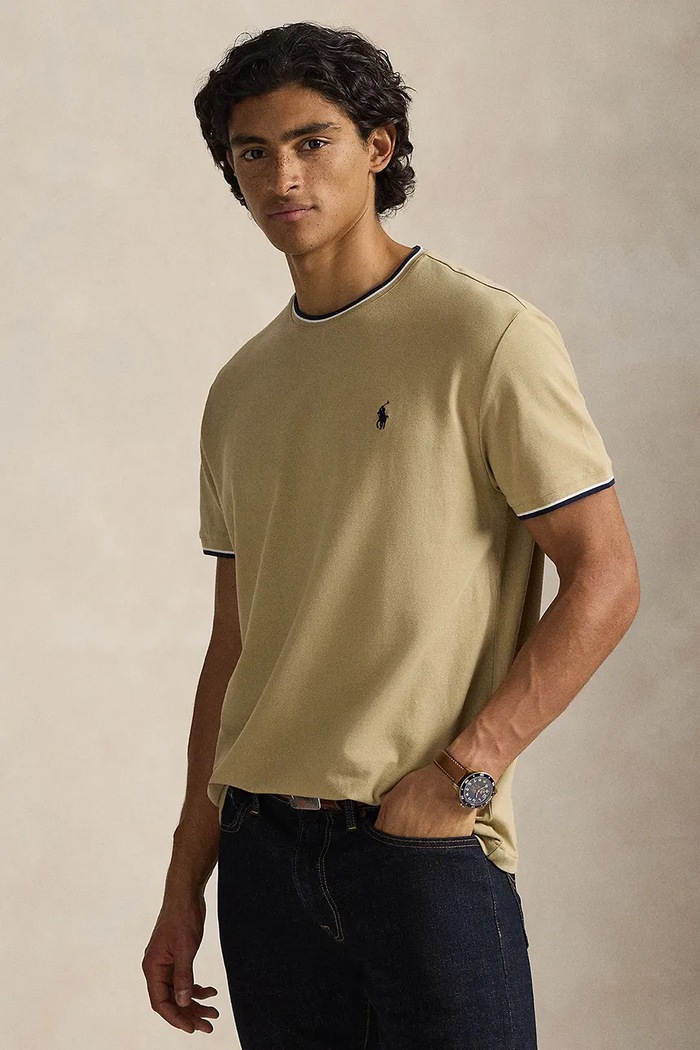 Polo Ralph Lauren tricou uni bej 710963492