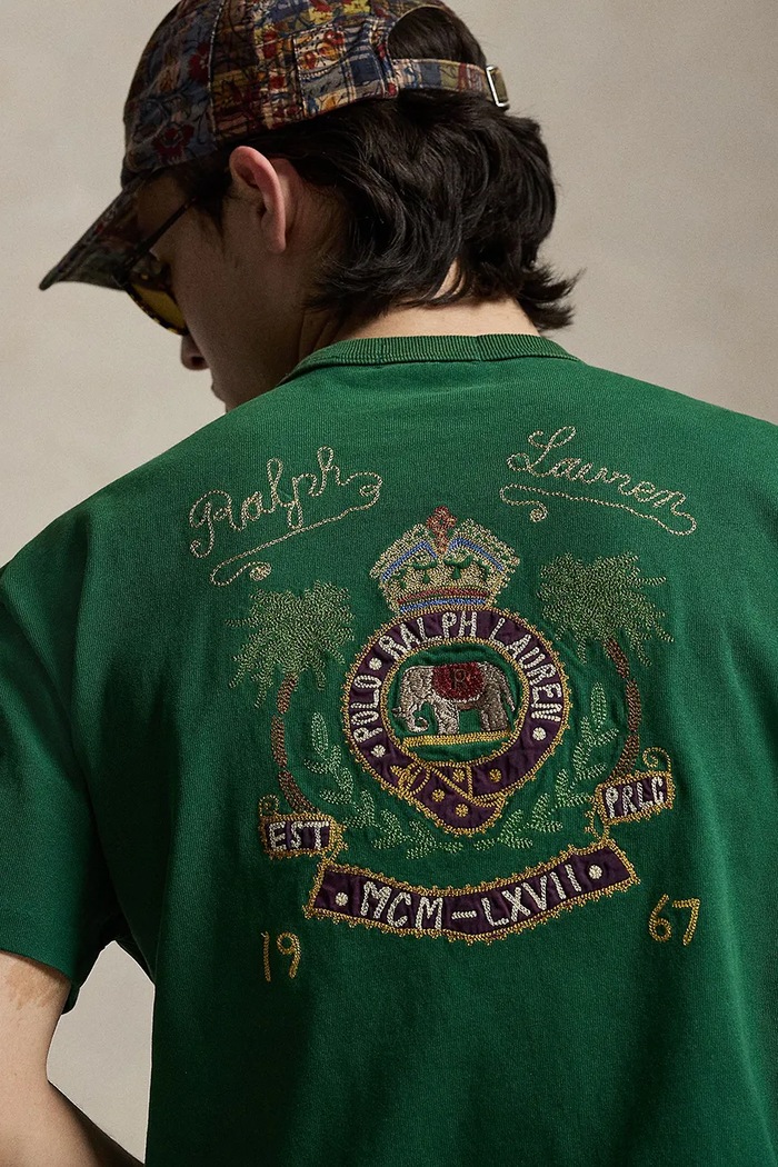 Polo Ralph Lauren tričko pánske bavlnené 710B13519 zelená
