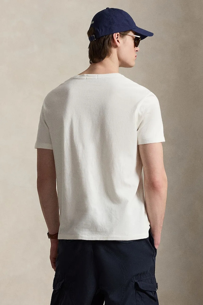 Polo Ralph Lauren tricou din bumbac 710B23304 bej SS26