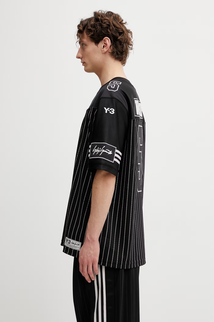Y-3 tricou ELITE 5 A FTBL KS7642 negru SS26