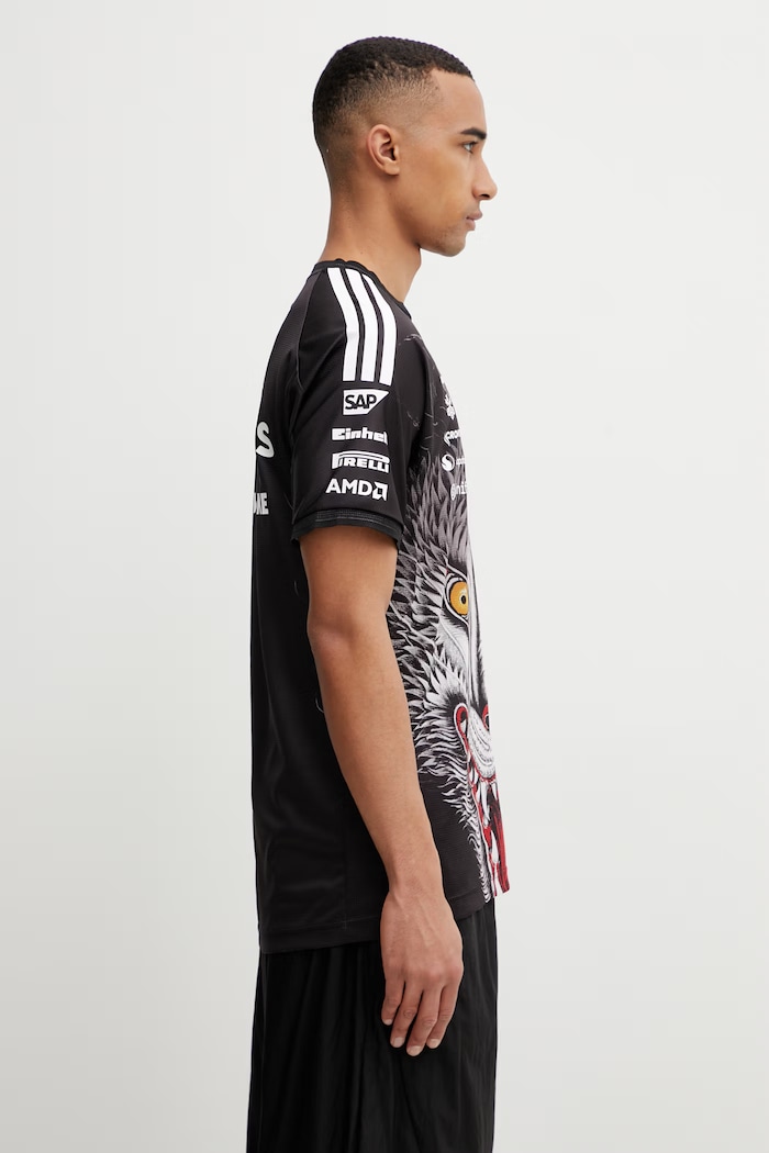 Y-3 x F1 DRVR SS JRS T-shirt męski czarny KT2226