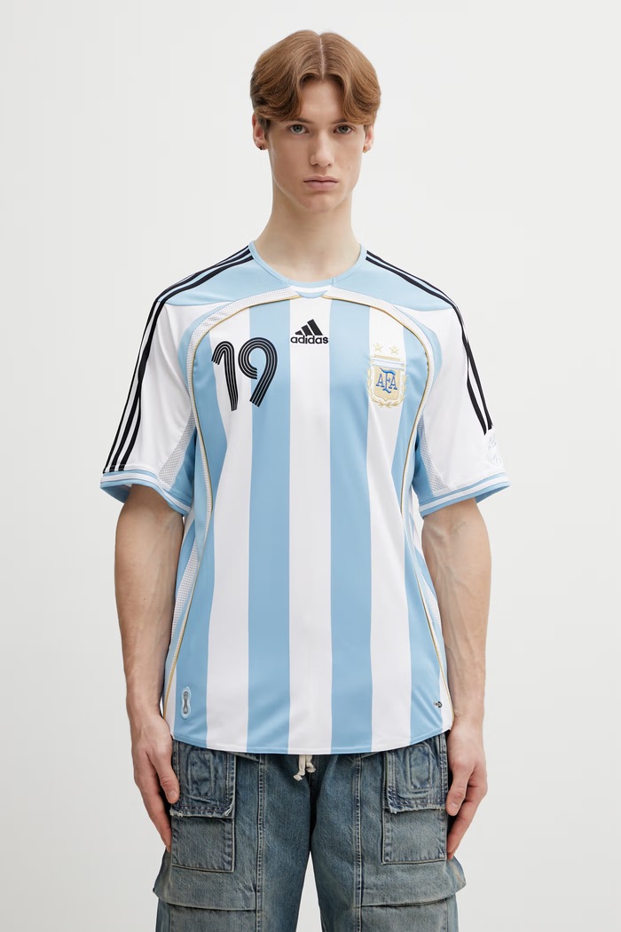 Футболка adidas Originals AFA H JSY 06 M візерунок блакитний JN3708