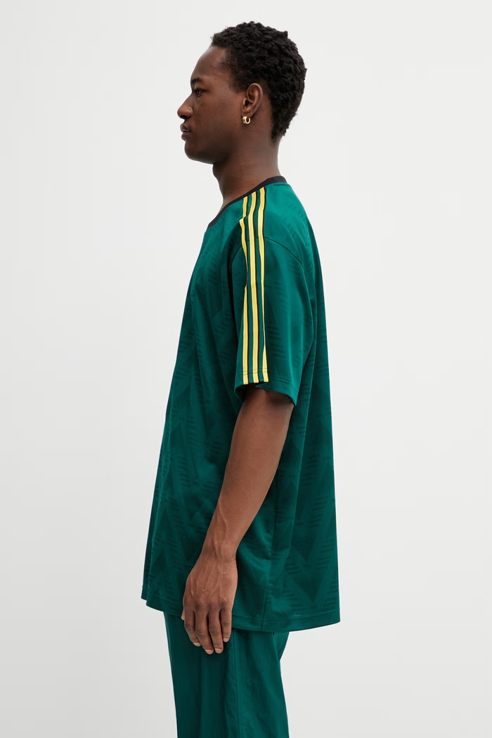 adidas Originals t-shirt ανδρικό JACQUARD JSY KE3337 πράσινο SS26