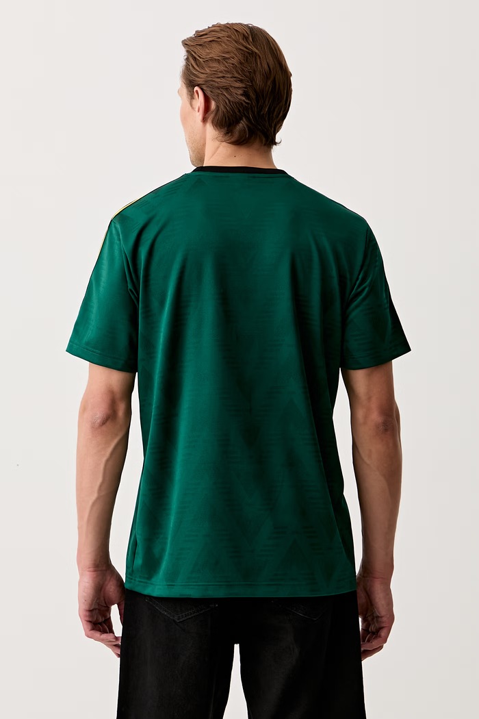 Oblečení adidas Originals tričko pánské JACQUARD JSY KE3337 zelená