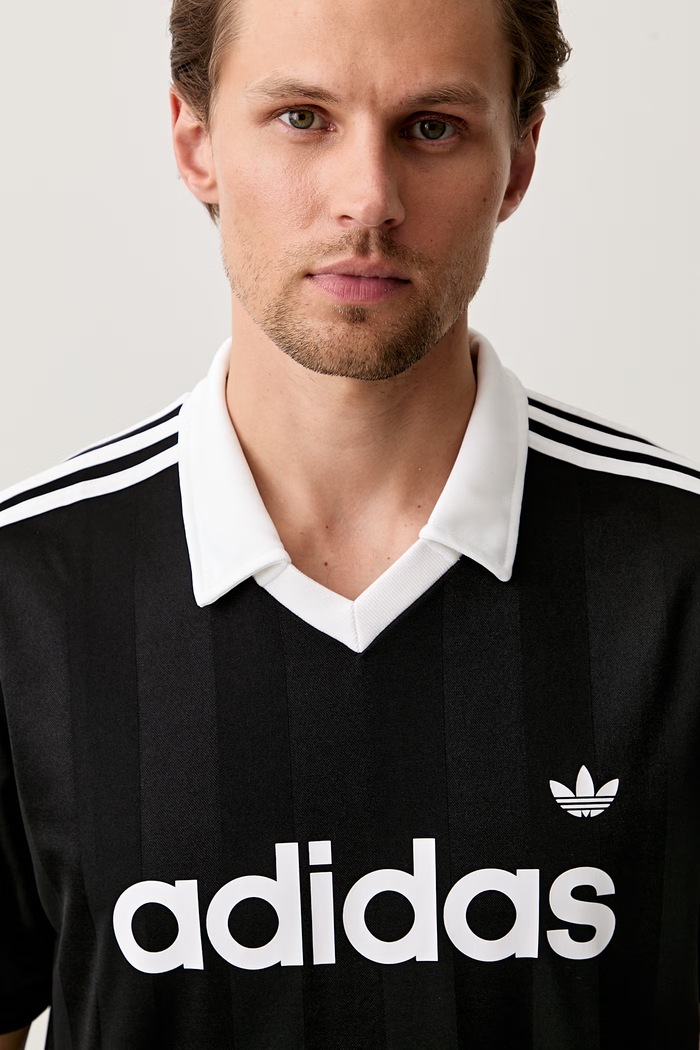 adidas Originals polo tričko pánske JSY čierna KE3584