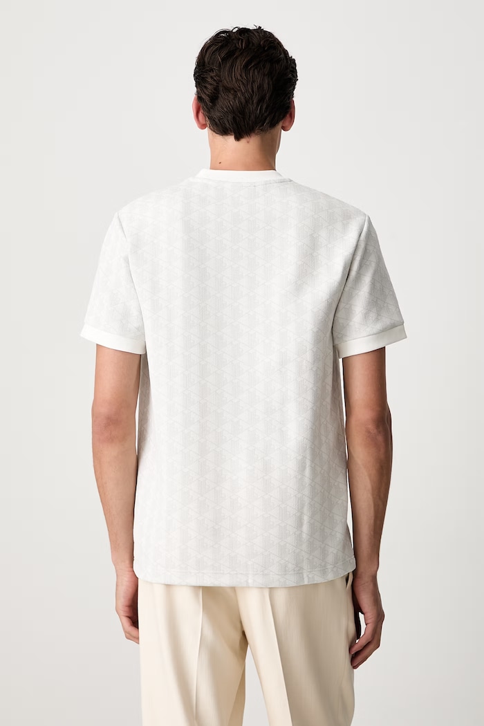 Îmbrăcăminte Lacoste tricou pentru bărbați TH1197 gri