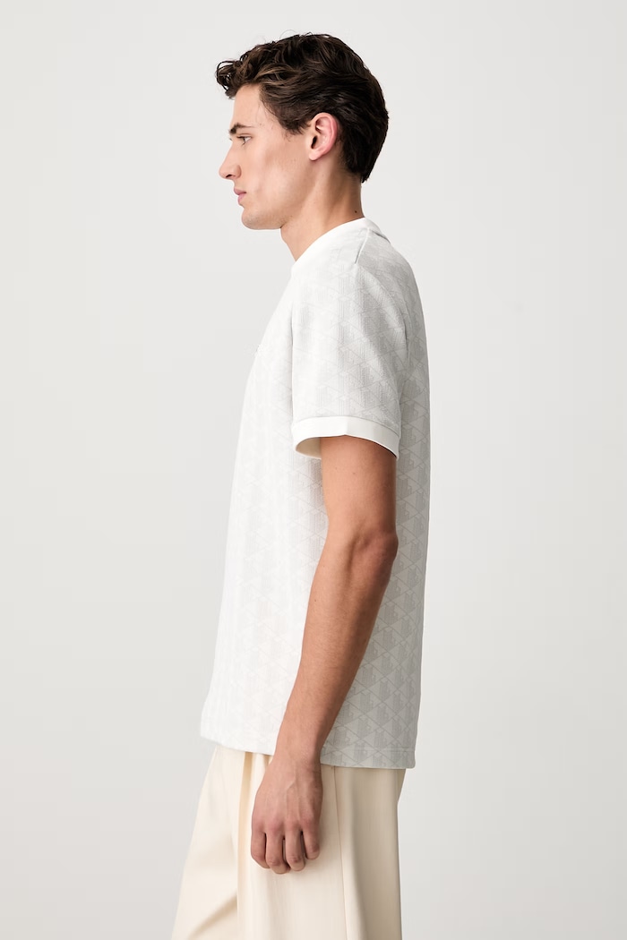 Lacoste tricou pentru bărbați gri TH1197