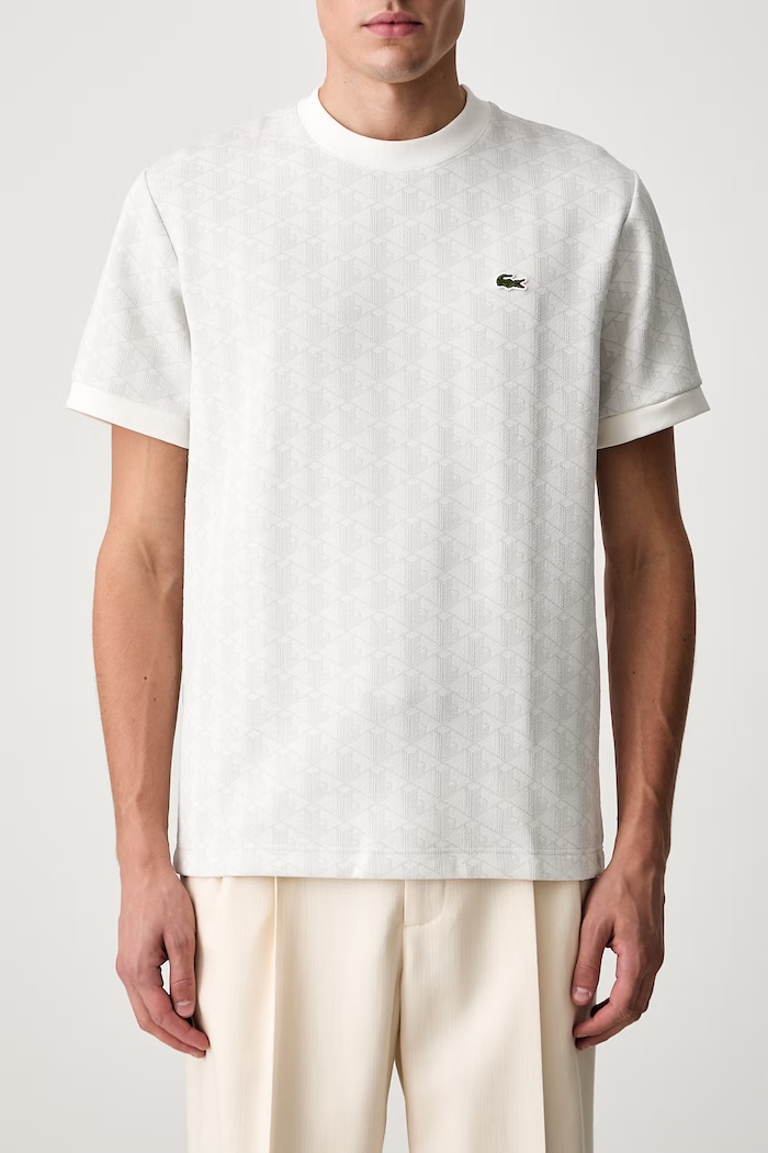 Lacoste tricou pentru bărbați TH1197 gri