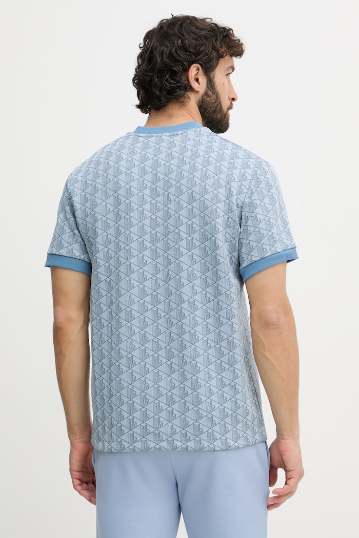 Ρούχα Lacoste t-shirt ανδρικό TH1197 μπλε