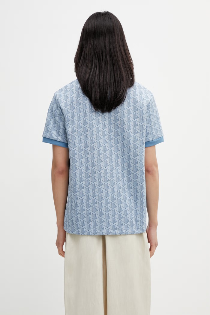 Ρούχα Lacoste t-shirt ανδρικό TH1197 μπλε