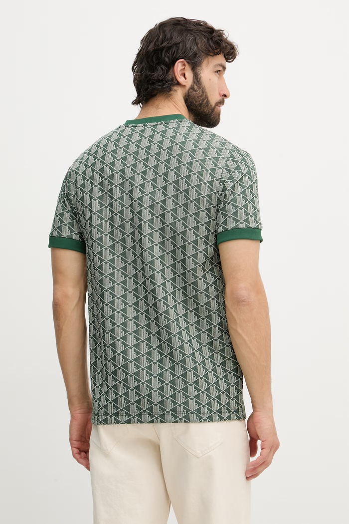 Oblečení Lacoste tričko pánské TH1197 zelená
