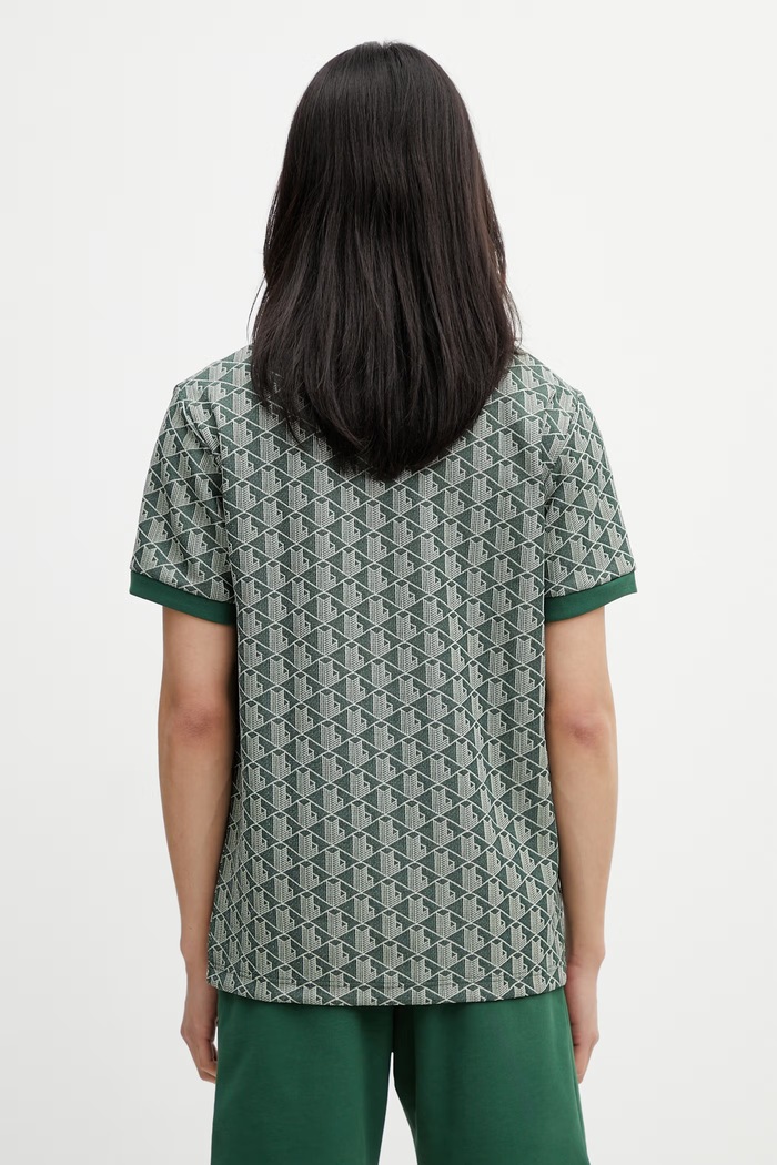 Ρούχα Lacoste t-shirt ανδρικό TH1197 πράσινο